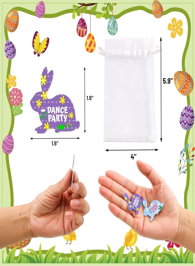 WorldBazaar Easter Tokens for Kids 60PCS Easter Egg Fillers Basket Stuffers Coins Family Night Reward Tokens Family Easter Egg Hunt Activities - Image 3